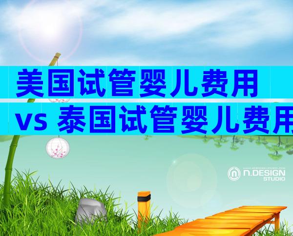美国试管婴儿费用 vs 泰国试管婴儿费用: 一场成本比较